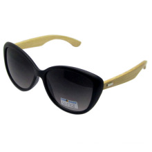 Design atraente óculos de sol de bambu moda (sz5758)